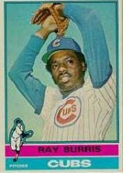 1976 Topps Baseball Cards      051      Ray Burris